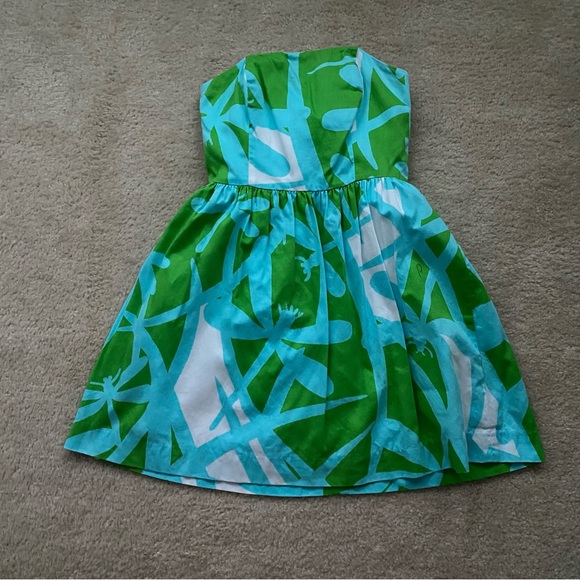 Lilly Pulitzer Strapless Dress